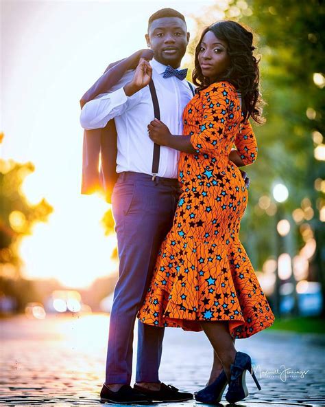 African Matching outfits for black couple | fashenista