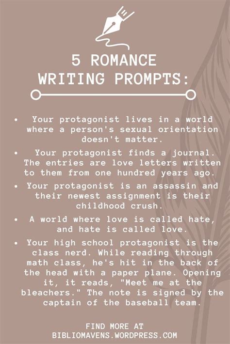 10 Romance Writing Prompts Part Two In 2021 Writing Inspiration