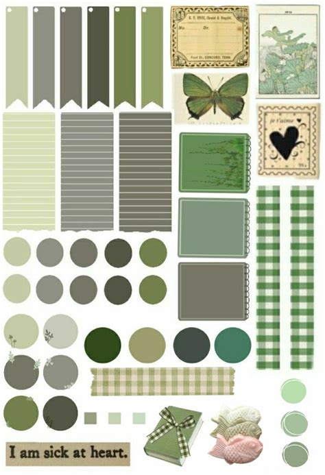Some Green And White Items Are Arranged In The Shape Of Squares
