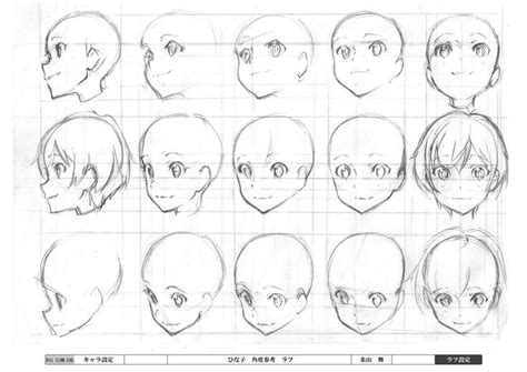 Anime Face Drawing Manga Drawing Tutorials Face Angles