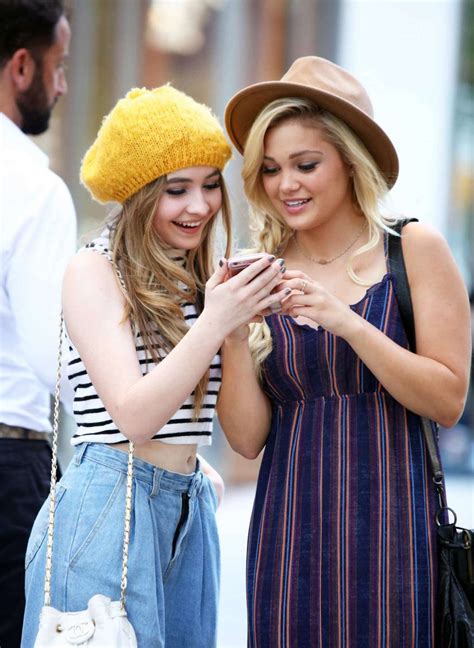 Sabrina Carpenter And Olivia Holt Out In Ny Gotceleb