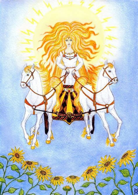 Sunna By Annaiceflames On Deviantart Sunna Goddess Norse Goddess