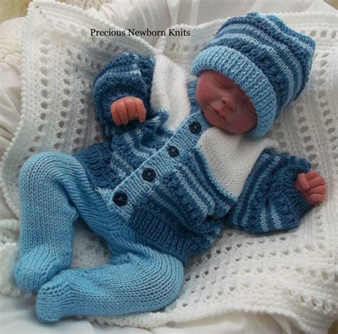A pattern for a babies hat should be quick and easy and this is a very simple hat pattern. DK Baby Knitting Pattern 40 TO KNIT Boys Girls or Reborns ...