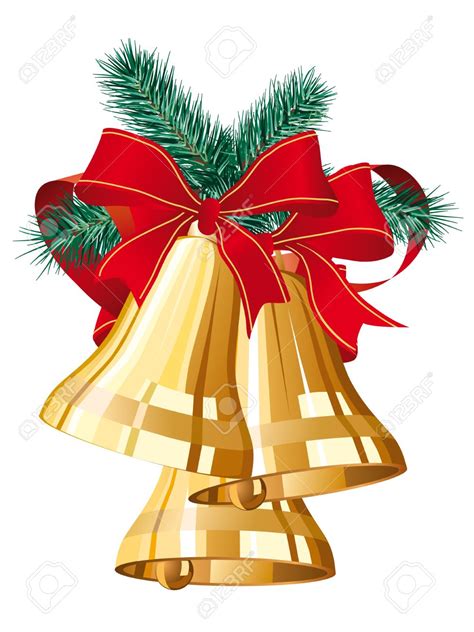 Christmas Bells With Ribbon Clipart 20 Free Cliparts Download Images