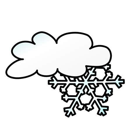 Weather Symbols Snow Svg Clipart Panda Free Clipart Images