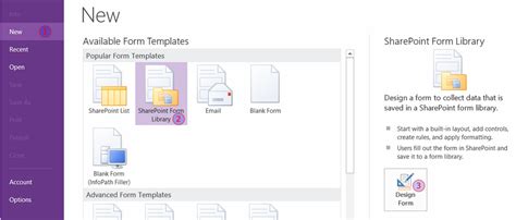 How To Create And Publish Infopath 2013 Template To A Sharepoint 2013