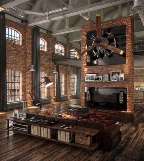 34 Nice Industrial Loft Decor Ideas For Your Interior Design