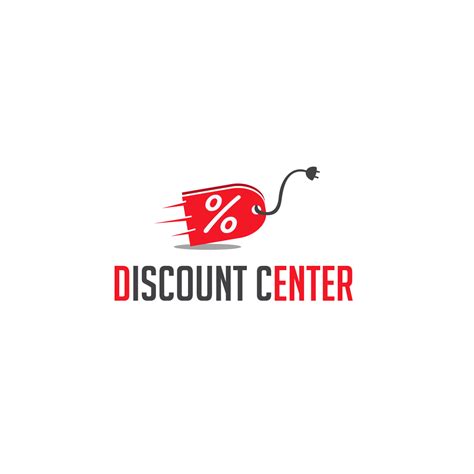 Elegant Playful Online Shopping Logo Design For Discount Center