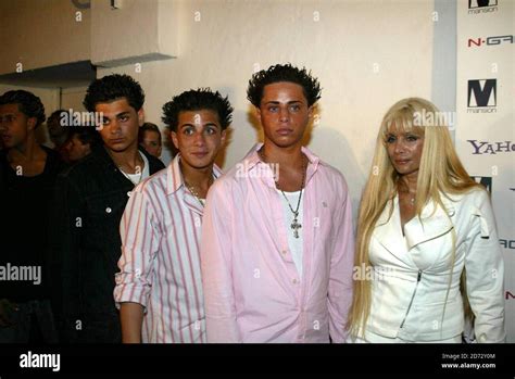 Victoria Gotti And Her Gotti Hotties Sons Frank Carmine And John At