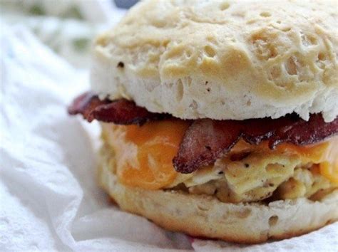 World S Best Bacon Egg Cheese Biscuit
