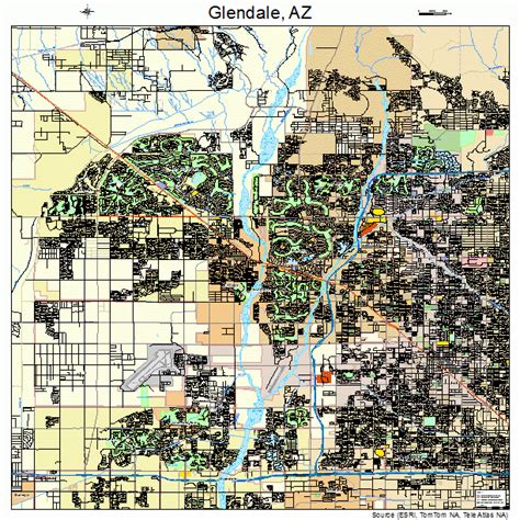 29 Map Of Glendale Az Maps Database Source