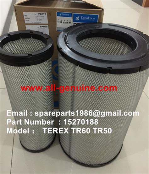 Terex Tr60 Tr50 Dump Truck 15270188 Air Filter