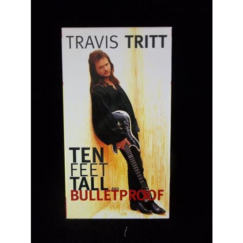 Travis Tritt Ten Feet Tall And Bulletproof 1994 Warner Reprise Vhs