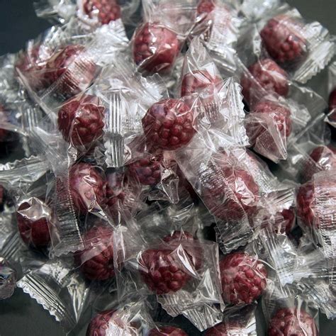 Primrose Individually Wrapped Filled Raspberry Hard Candy Bulk Bags All City Candy