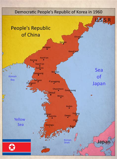 the democratic people s republic of korea in 1960 r imaginarymaps