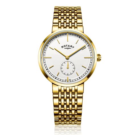 Rotary Watches Mens Gold Plated Rotary Watch Mens From Avanti Of