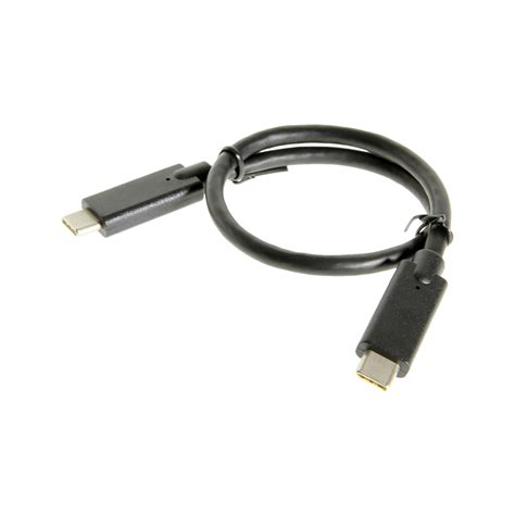 Usb C Male To C Male 1ft Pd Cable Gen1 5gbps Data 3a Power