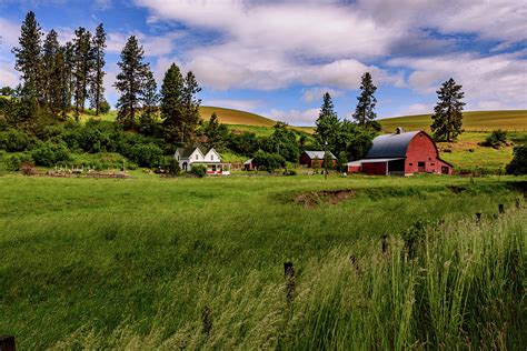 Farming The Palouse Eastern Washington State Photograph By Jon Berghoff