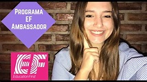 ¿Que es el Programa Ambassadors de EF? - YouTube