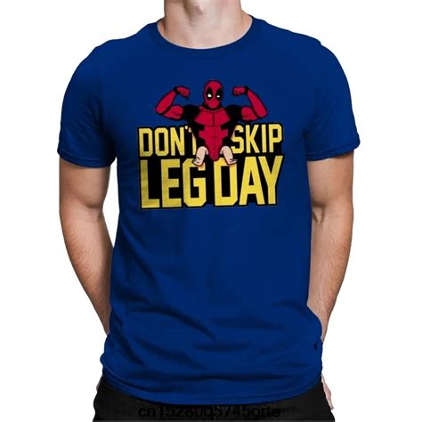 Printed Funny New Camiseta Dont Skip Leg Day Raffitees Mens Womens T