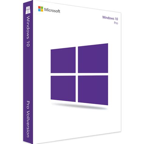Microsoft Windows 10 Pro Für Den Sofortigen Download