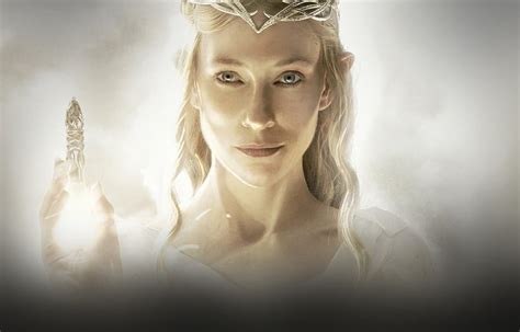 Galadriel The Hobbit Movie Elf Queen Blonde Woman Fantasy