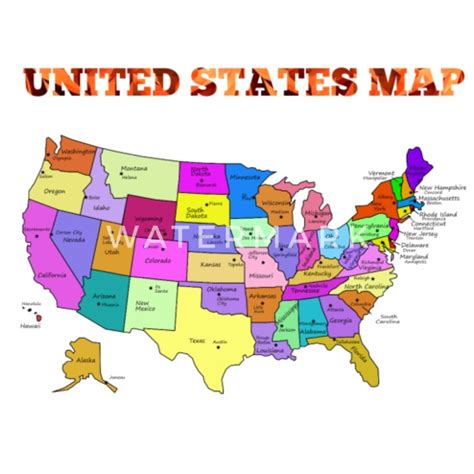 United States Map Small Buttons Spreadshirt