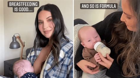 Ashley Graham Shares Photo Of Twins Breastfeeding At The Same Time Breastfeeding Task For La