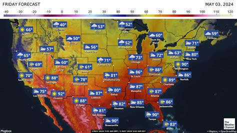 3 Day Weather Map Usa