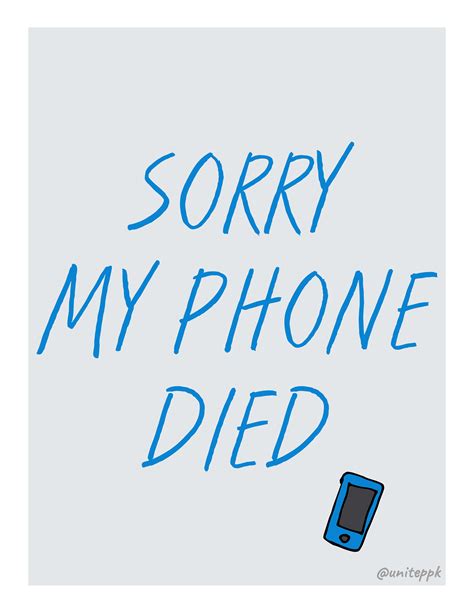 Dead Phone Social Distance Card