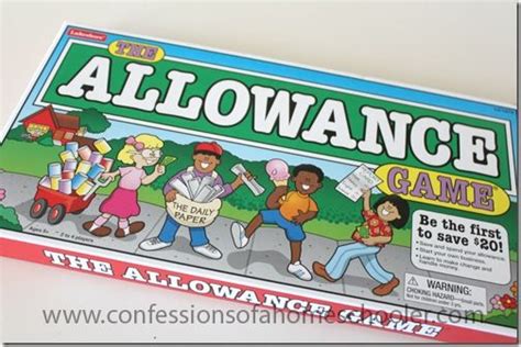 The Allowance Game Review Confessions Of A Homeschooler Homeschool