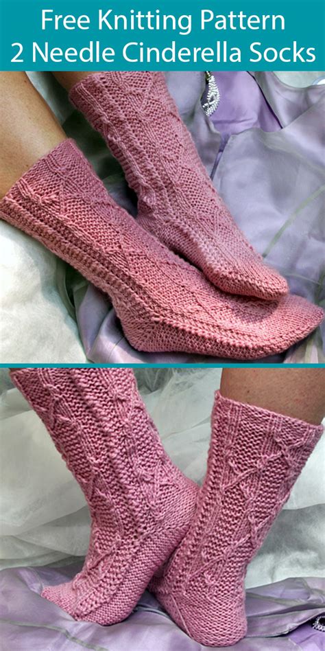 Two Needle Sock Knitting Patterns In The Loop Knitting