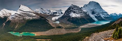 Paisaje Canadá Panorama Parque Provincial Mount Robson Naturaleza