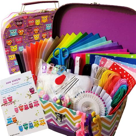 Sewing kit for beginners. Complete set for your first sewing project