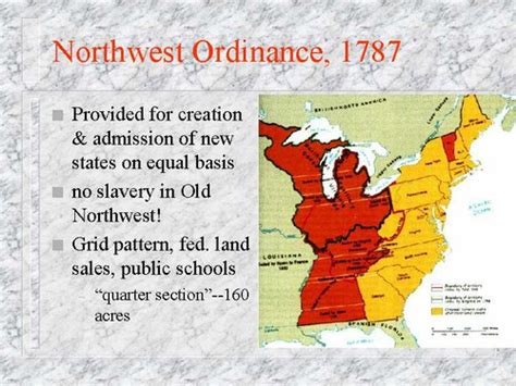 What Was The Northwest Ordinance Of 1787 Quizlet