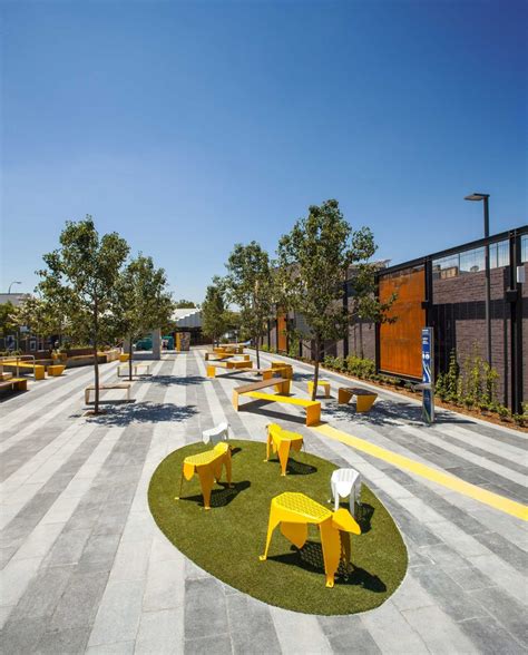 Plaza Design Terrace Design Landscape Architecture Graphics