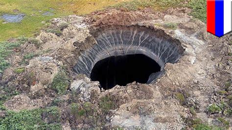 Mysterious Sinkhole Scientists Discover Giant 30 Meter Wide Crater In