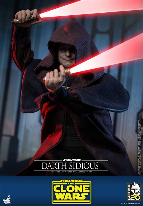 Hot Toys Darth Sidious Figure Star Wars Sixth Scale Limited Collectible