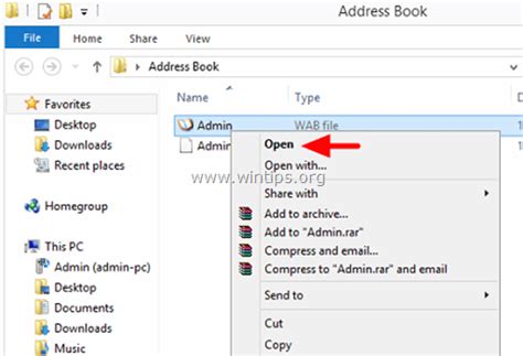 How To Import Outlook Express Address Book Contacts To Outlook Wab To