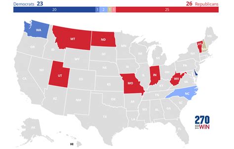 2023 24 Governor Election Forecast Maps 270towin