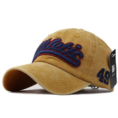 Washed Denim Baseball Cap Mens Luxury Boutique X9x™