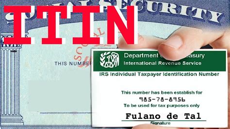 Como Obtener Un Itin Number How To Get Itin Individual Taxpayer