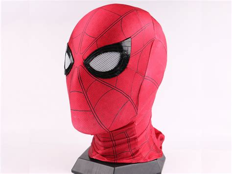 Spiderman Homecoming Mask Spider Man Cosplay Mask With Etsy