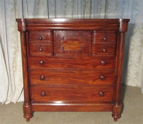 Large Victorian Mahogany Chest Of Drawers Scotch Antiques Atlas