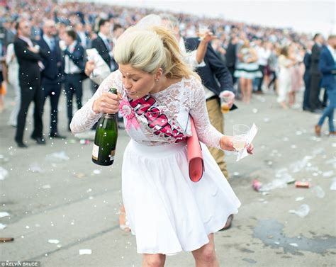 Ladies Day At Aintree Draws To A Very Raucous Close Daily Mail Online