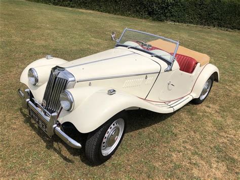 Classic 1955 Mg Tf Old English White For Sale Classic And Sports Car Ref Hants