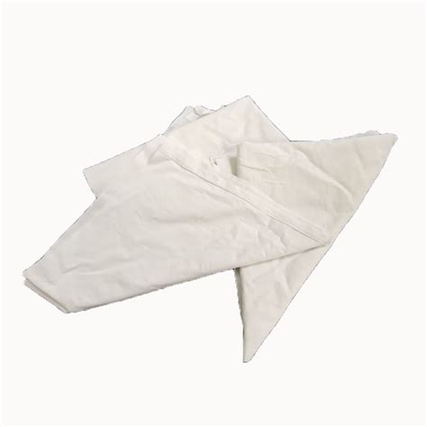 Marine Cleaning White Bed Sheet Recycled Cotton Rags 4949cm