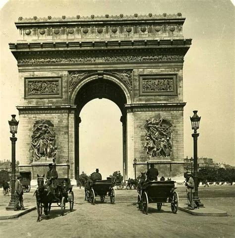 Arc De Triomphe Old Paris Vintage Paris Paris