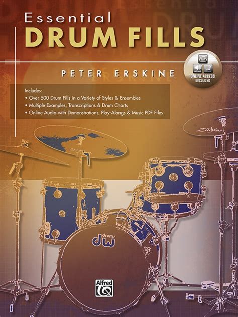Essential Drum Fills Drumset Book And Online Audiopdf Peter Erskine
