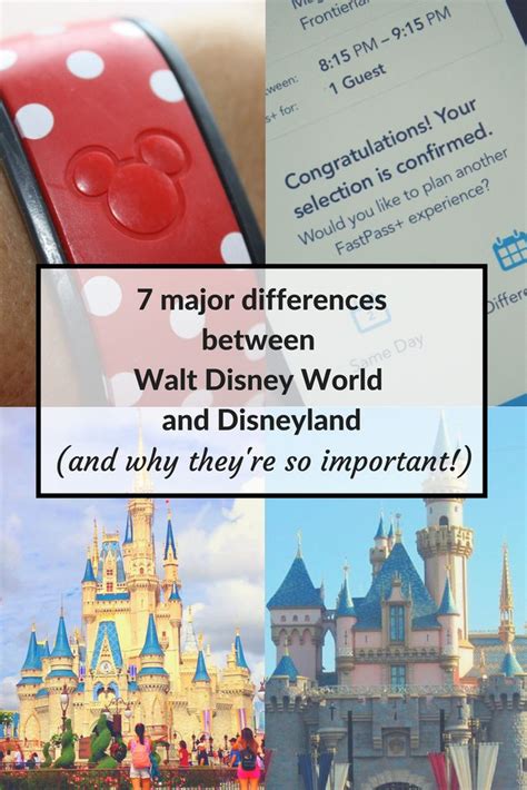 7 Major Differences Between Walt Disney World And Disneyland And Why